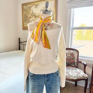 Vintage striped scarf